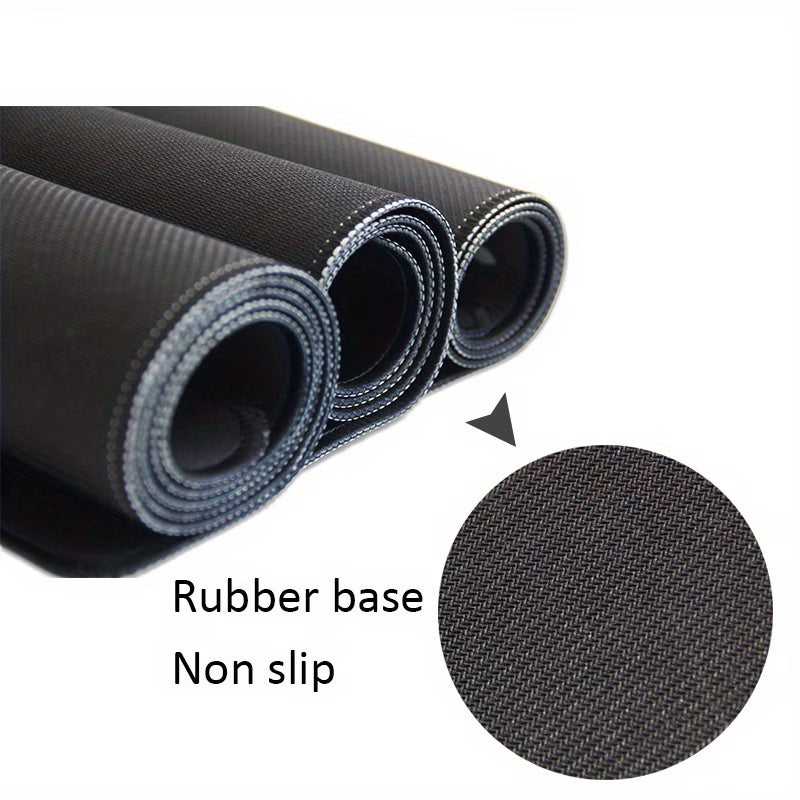 "Snow Terrain" XL Gaming Mat | Minimalist White Design